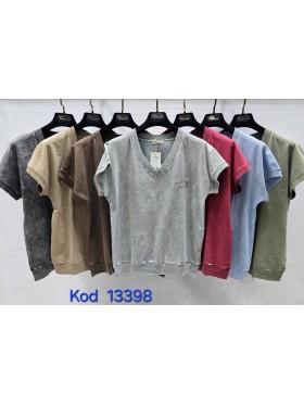 Bluzki damskie Tureckie, size standard ,paczka 12szt mix kolor