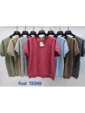 Bluzki damskie Tureckie, size standard ,paczka 12szt mix kolor