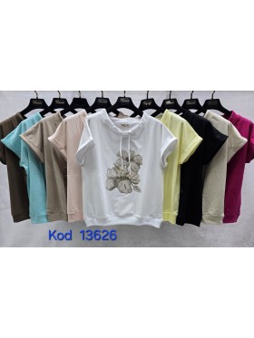 Bluzki damskie Tureckie, size standard ,paczka 12szt mix kolor