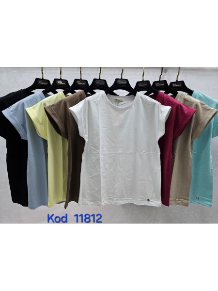 Bluzki damskie Tureckie, size standard ,paczka 12szt mix kolor