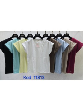 Bluzki damskie Tureckie, size standard ,paczka 12szt mix kolor