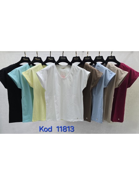Bluzki damskie Tureckie, size standard ,paczka 12szt mix kolor