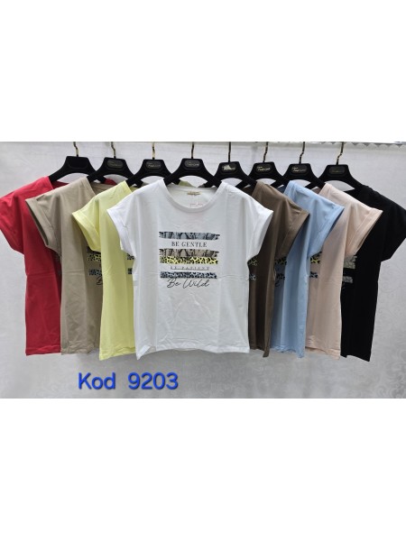 Bluzki damskie Tureckie, size standard ,paczka 12szt mix kolor