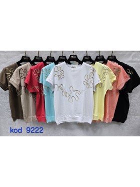 Bluzki damskie Tureckie, size standard ,paczka 12szt mix kolor