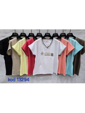 Bluzki damskie Tureckie, size standard ,paczka 12szt mix kolor