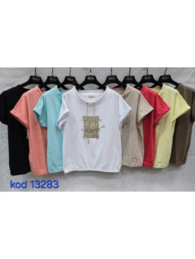 Bluzki damskie Tureckie, size standard ,paczka 12szt mix kolor