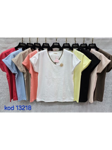 Bluzki damskie Tureckie, size standard ,paczka 12szt mix kolor