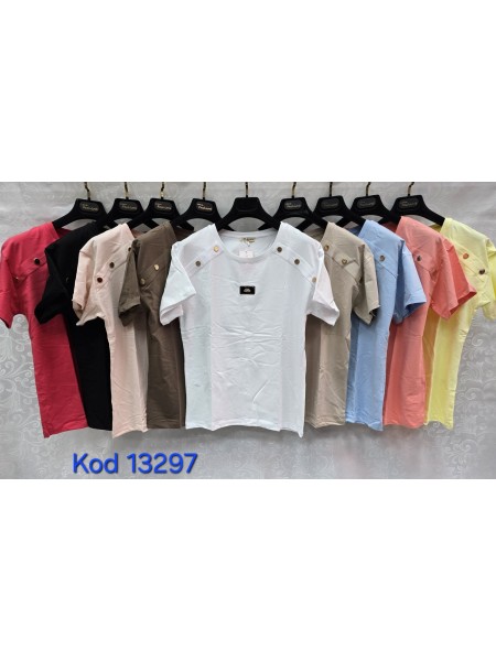 Bluzki damskie Tureckie, size standard ,paczka 12szt mix kolor