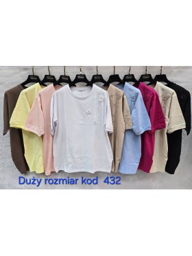Bluzki damskie Tureckie, size standard ,paczka 12szt mix kolor