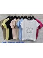 Bluzki damskie Tureckie, size standard ,paczka 12szt mix kolor