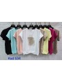 Bluzki damskie Tureckie, size standard ,paczka 12szt mix kolor
