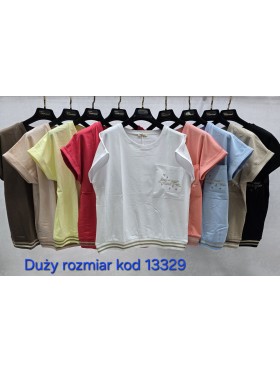 Bluzki damskie Tureckie, size standard ,paczka 12szt mix kolor