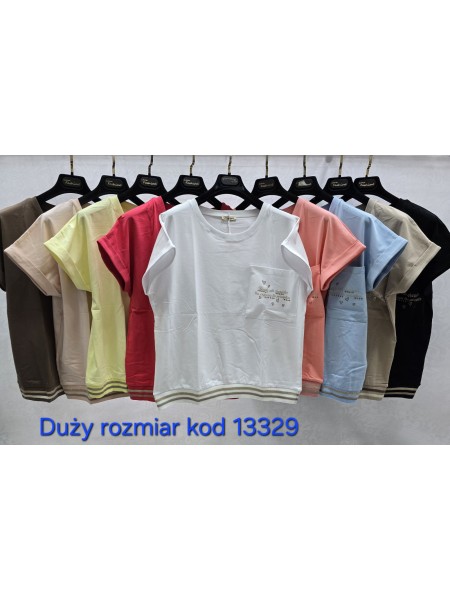 Bluzki damskie Tureckie, size standard ,paczka 12szt mix kolor