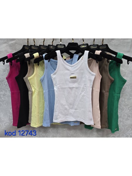 Bluzki damskie Tureckie, size standard ,paczka 12szt mix kolor