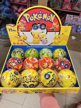 ZABAWKI POKEMON 9CM . 12SZT / PACZKA, KOLOR JAK NA ZDZIĘCIU