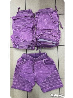 Spodenki jeans dzieciece turecki 3-10 lat, paczka 5szt, 1 kolor