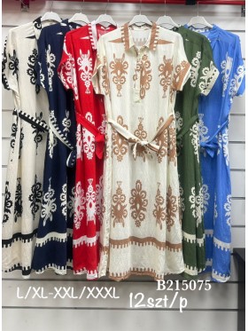 Sukienki damskie , size l-2xl, paczka 12szt,Mix kolor