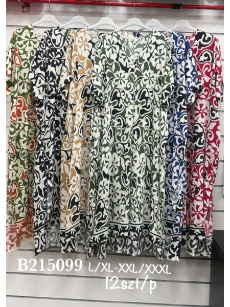 Sukienki damskie , size l-2xl, paczka 12szt,Mix kolor