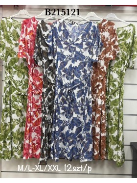 Sukienki damskie , size m-2xl, paczka 12szt,Mix kolor