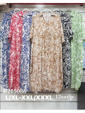 Sukienki damskie , size l-2xl, paczka 12szt,Mix kolor