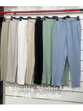Spodnie damskie , size 2-5xl, paczka 8szt,1 kolor