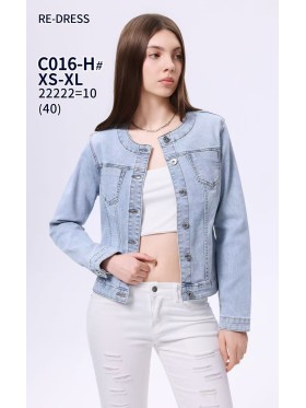 Kurtki Jeansowe damskie ,size xs-xl ,paczka 10szt ,