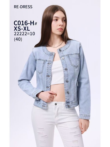 Kurtki Jeansowe damskie ,size xs-xl ,paczka 10szt ,