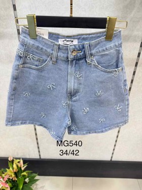 Spodenki jeansowe damskie ,size 34-42,paczka 10szt ,