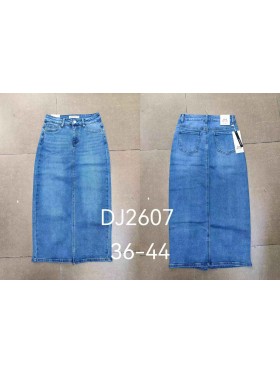 Spódnica długa Jeansowa damska ,size 36-44 ,paczka 10szt ,