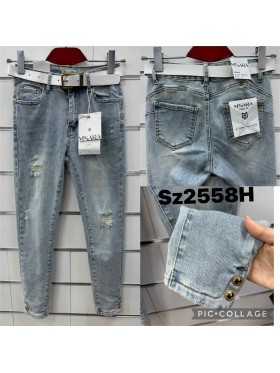 Jeansy damskie M'sara,size 26-31 ,paczka 10szt ,