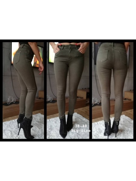 Jeansy damskie ,size 38-48 ,paczka 10szt ,