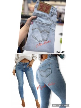 Jeansy damskie ,size 34-42 ,paczka 10szt ,
