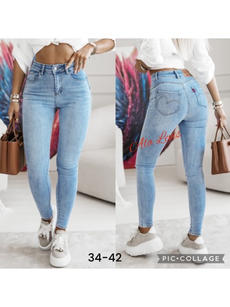 Jeansy damskie ,size 34-42 ,paczka 10szt ,