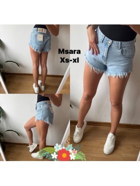 Spodenki jeansowe damskie M'sara,size xs-xl ,paczka 10szt ,