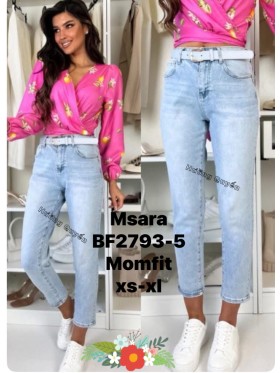 Jeansy damskie M'sara,size xs-xl ,paczka 10szt ,