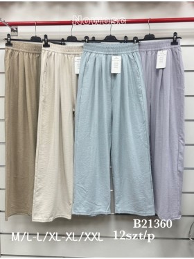 Spodnie damskie , size m-2xl, paczka 12szt,mix kolor