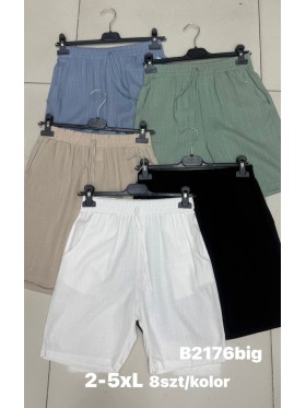 Spodenki damskie , size 2-5xl, paczka 8szt,1 kolor