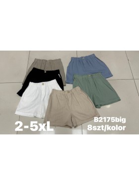 Spodenki damskie , size 2-5xl, paczka 8szt,1 kolor