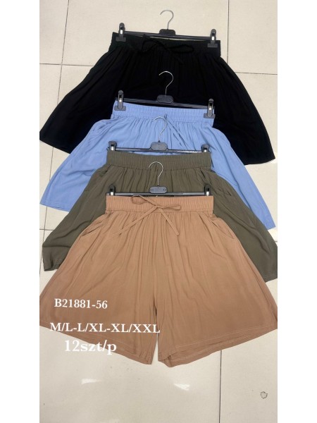 Spodenki damskie , size m-2xl, paczka 12szt,mix kolor