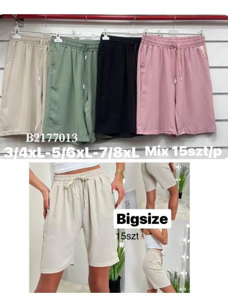 Spodenki damskie , size 3-8xl, paczka 15szt,mix kolor