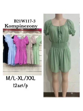 Kombinezony damskie , size m-2xl, paczka 12szt,mix kolor