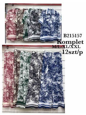 Komplety damskie , size m-2xl, paczka 12szt,mix kolor