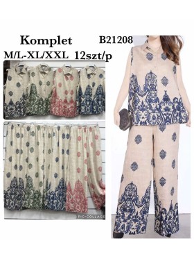 Komplety damskie , size m-2xl, paczka 12szt,mix kolor