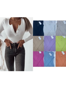 Bluzki damskie Tureckie, size UNI ,paczka 6szt ,1 kolor