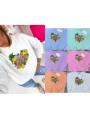 Bluzy damskie Tureckie, size UNI ,paczka 6szt ,1 kolor