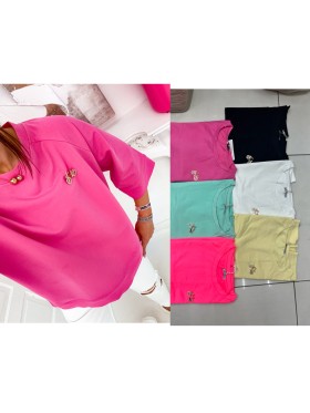Bluzki damskie Tureckie, size UNI ,paczka 6szt ,1 kolor