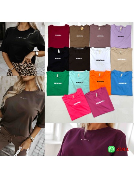 Bluzki damskie , size UNI ,paczka 6szt ,MIX kolor