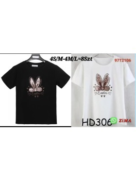 Bluzki damskie , size S-L ,paczka 8szt ,MIX kolor