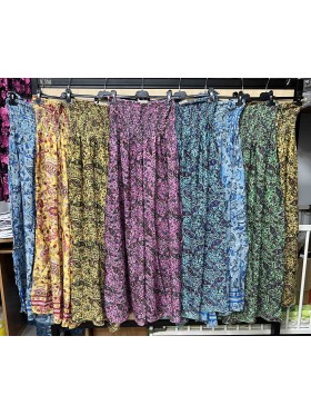 Spodnie jedwad  damskie , size UNI ,paczka 10szt ,MIX kolor