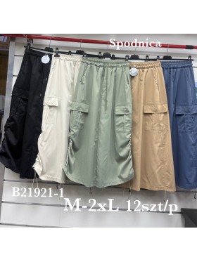 Spódnica długa damskie , size m-2xl, paczka 12szt,mix kolor